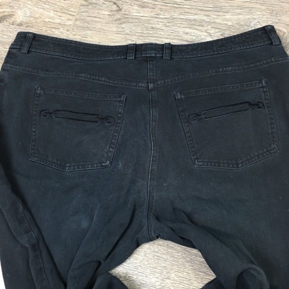 ST. JOHN Collection Black Jeans Straight Leg - Picture 8 of 9